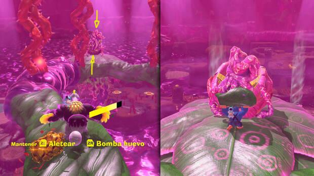 Donkey Kong Bananza - Estrategia para derrotar al jefe Espinacadabra