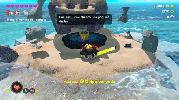 Donkey Kong Bananza - Ubicación del plátano 24 en Estrato del resort