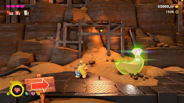 Donkey Kong Bananza - Ubicación del plátano 10 en Estrato del resort