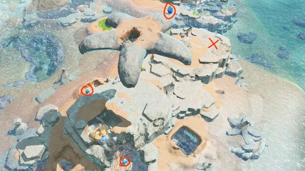 Donkey Kong Bananza - Ubicación del plátano 25 en Estrato del resort
