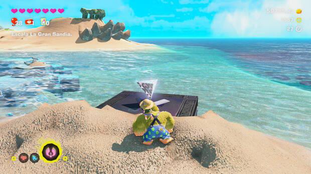 Donkey Kong Bananza - Ubicación del plátano 23 en Estrato del resort