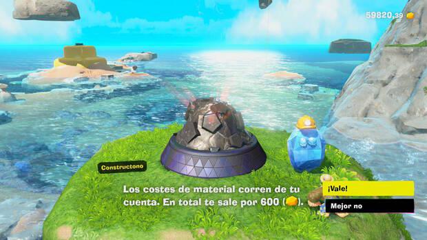 Donkey Kong Bananza - Ubicación del plátano 22 en Estrato del resort