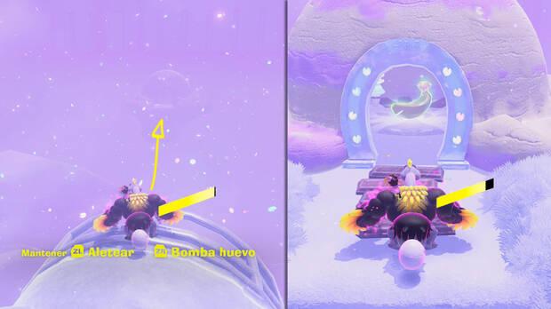 Donkey Kong Bananza - Ubicación del plátano 22 en Estrato del glaciar