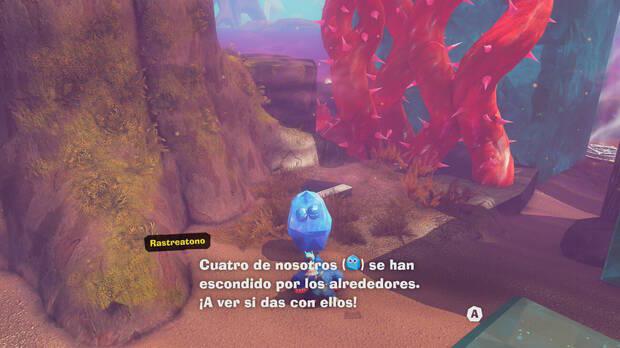 Donkey Kong Bananza - Ubicación del plátano 61 en Estrato del bosque