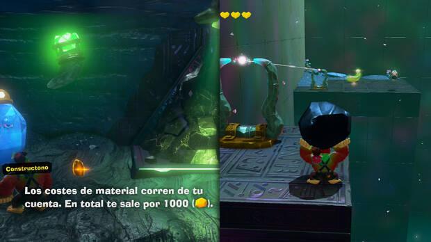Donkey Kong Bananza - Ubicación del plátano 36 en Estrato de la tormenta
