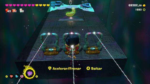 Donkey Kong Bananza - Ubicación del plátano 38 en Estrato de la tormenta