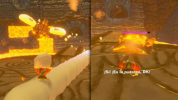 Donkey Kong Bananza - Estrategia para derrotar al jefe Ciclorrión poseído en su fase 1