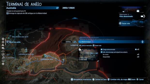 Death Stranding 2 - Instalaciones, ubicación de La Maternidad