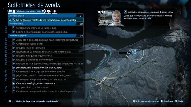 Death Stranding 2 - Episodio 7: Cápsula, ubicación de las primeras aguas termales
