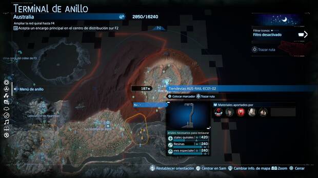 Death Stranding 2 - Episodio 7: Cápsula, ubicación del tiendevías cerca de La Maternidad