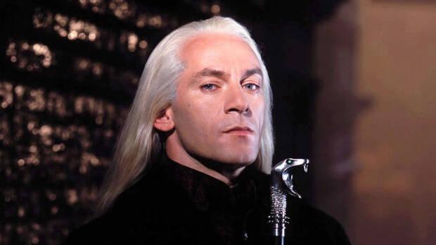 Harry Potter y Lucius Malfoy