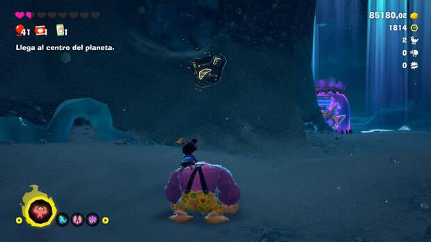 Donkey Kong Bananza - Ubicación del fósil Pájaro platanero 04 en Estrato del desierto