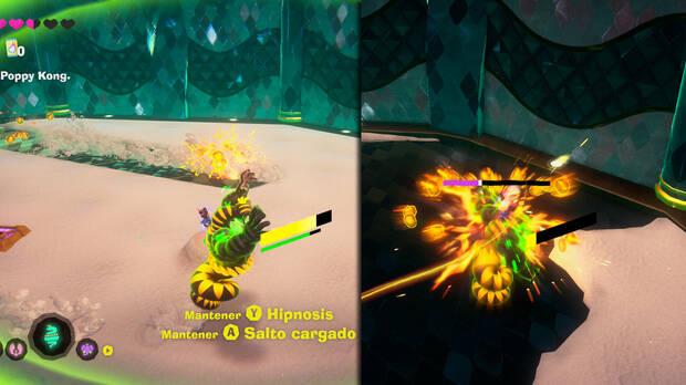 Donkey Kong Bananza - Estrategia para derrotar al jefe Poppy Kong (Inviseux)