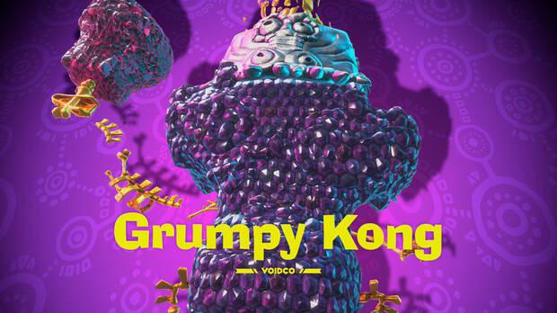 Donkey Kong Bananza - Jefe final Grumpy Kong (Sombrío) y cómo derrotarlo