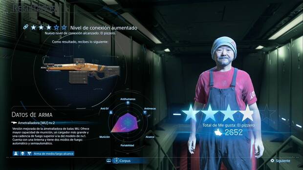 Death Stranding 2 - Armas, Ametralladora [MU] nv.2