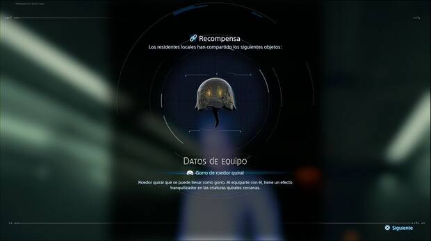 Death Stranding 2 - Equipación y herramientas, Gorro de roedor quiral