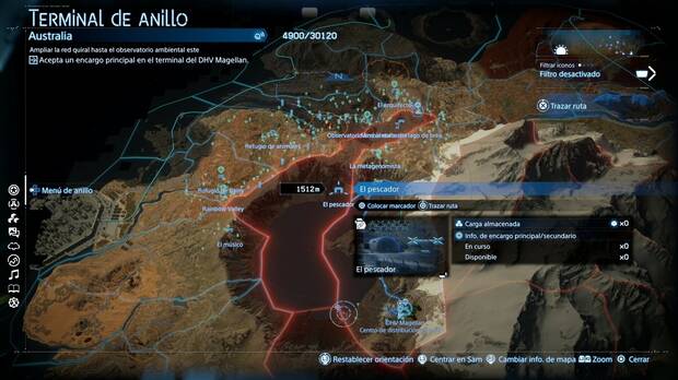 Death Stranding 2 - Instalaciones, ubicación de El pescador