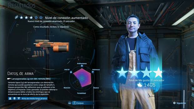 Death Stranding 2 - Armas, Lanzagranadas Lg con det. remota [MU]