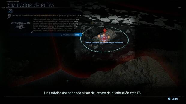 Death Stranding 2 - Episodio 8: Inundación, ubicación de la fábrica de armas