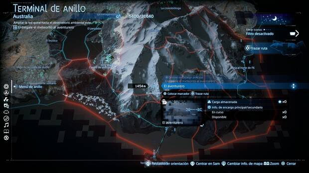 Death Stranding 2 - Instalaciones, ubicación de El aventurero