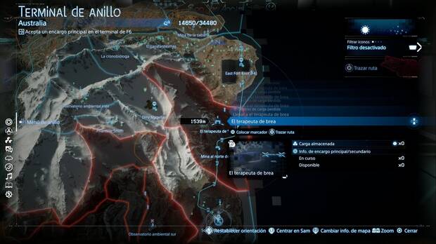 Death Stranding 2 - Instalaciones, ubicación de El terapeuta de brea