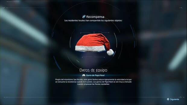 Death Stranding 2 - Equipación y herramientas, Gorro de Papá Noel