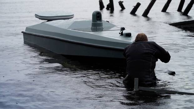 Drones submarinos de Ucrania