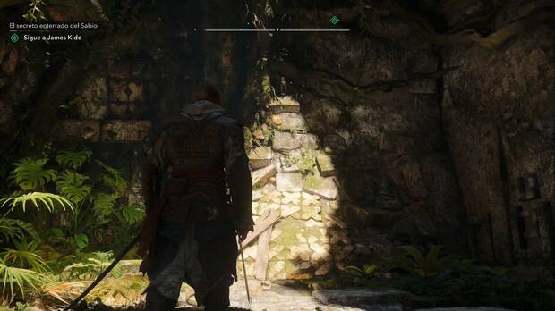 Assassin's Creed Black Flag Resynced - El secreto enterrado del Sabio, punto por el que trepar para cruzar el abismo que te separa de Kidd