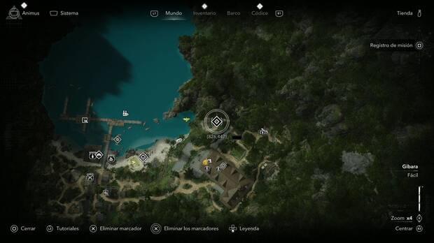 Assassin's Creed Black Flag Resynced - Partituras, ubicaci�n de la saloma Reuben Ranzo en Gran Inagua