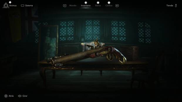 Assassin's Creed Black Flag Resynced - Pistolas, Pistolas doradas de Baldwin