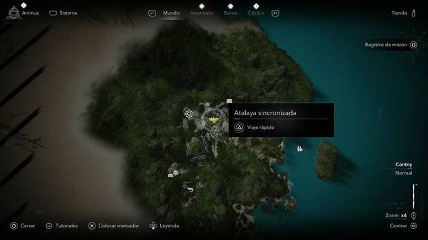 Assassin's Creed Black Flag Resynced - Atalayas de Contoy, ubicaci�n de una de las atalayas de Tulum