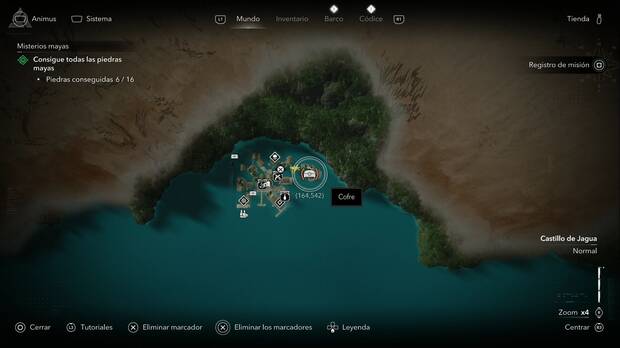 Assassin's Creed Black Flag Resynced - Cofres en Castillo de Jagua, ubicaci�n de uno de los cofres de Arroyos