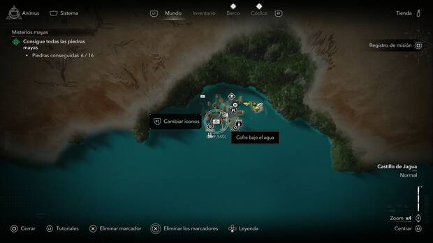 Assassin's Creed Black Flag Resynced - Cofres en Castillo de Jagua, ubicaci�n de uno de los cofres de Arroyos