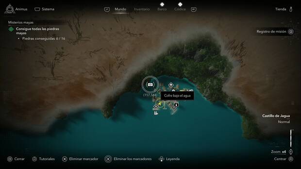 Assassin's Creed Black Flag Resynced - Cofres en Castillo de Jagua, ubicaci�n de uno de los cofres de Arroyos