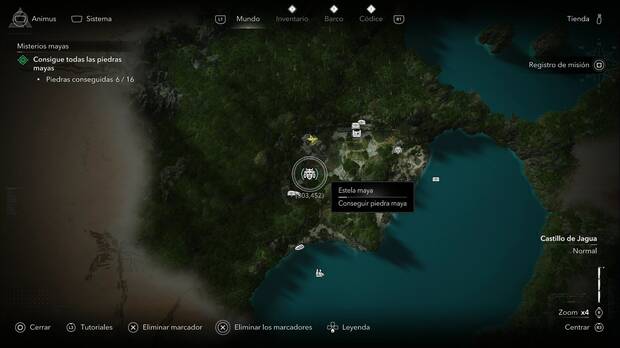 Assassin's Creed Black Flag Resynced - Estelas mayas en Castillo de Jagua, ubicaci�n de la estela maya de la zona suroeste de la Isla de Pinos