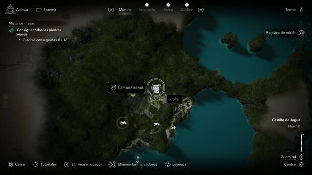 Assassin's Creed Black Flag Resynced - Cofres en Castillo de Jagua, ubicaci�n de uno de los cofres de la Isla de Pinos
