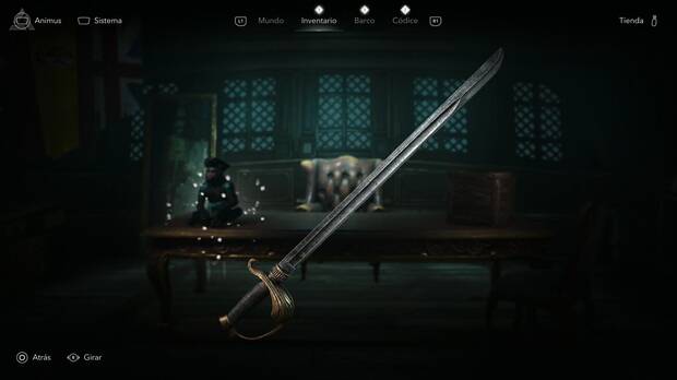 Assassin's Creed Black Flag Resynced - Armas, Espada ancha