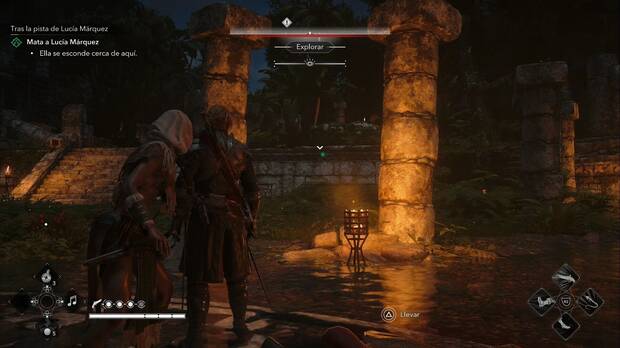 Assassin's Creed Black Flag Resynced - Cazas templarias, Op�a Apito; ubicaci�n de Luc�a cerca de las ruinas