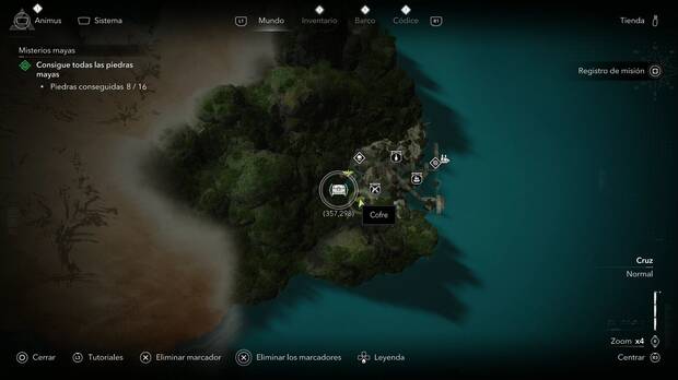 Assassin's Creed Black Flag Resynced - Cofres en Cruz, ubicaci�n de uno de los cofres de Gran Caim�n