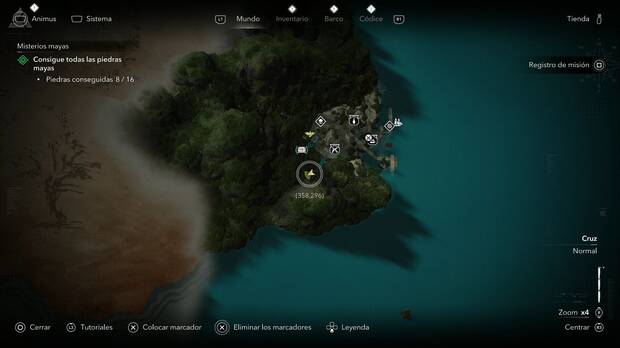 Assassin's Creed Black Flag Resynced - Cofres en Cruz, ubicaci�n de uno de los cofres de Gran Caim�n