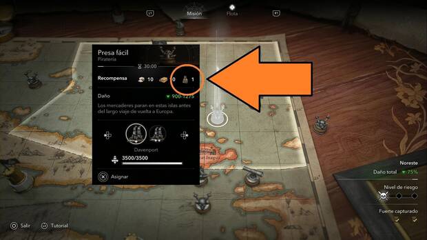 Assassin's Creed Black Flag Resynced - Piezas de arte de la Flota de Kenway, misión de la Flota de Kenway en la que se puede conseguir una pieza de arte