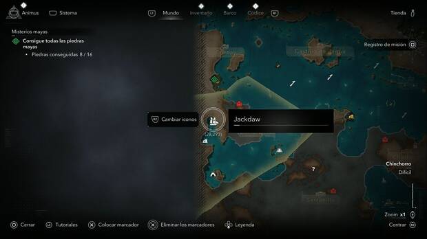 Assassin's Creed Black Flag Resynced - Cofres en Chinchorro, ubicaci�n del cofre secreto bajo el agua que contiene el Atuendo de Explorador
