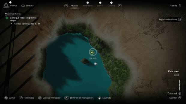 Assassin's Creed Black Flag Resynced - Cofres en Chinchorro, ubicaci�n del cofre secreto bajo el agua que contiene el Atuendo de Explorador