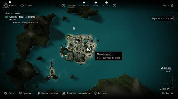 Assassin's Creed Black Flag Resynced - Mapas del tesoro, ubicaci�n del mapa del tesoro de San Juan