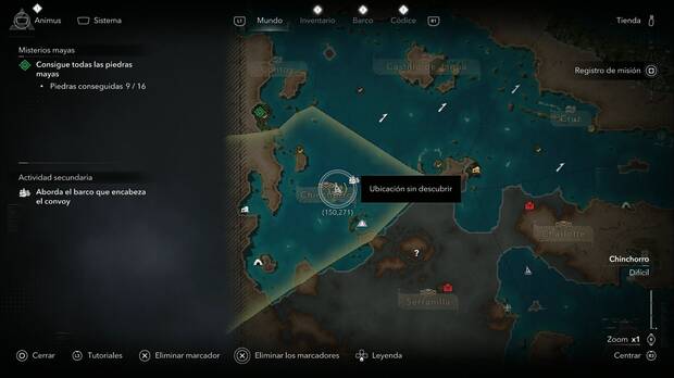 Assassin's Creed Black Flag Resynced - Pecios hundidos, ubicaci�n del Hundimiento de La Concepci�n