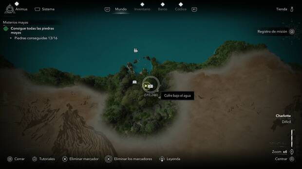Assassin's Creed Black Flag Resynced - Tesoros en Charlotte, ubicaci�n de uno de los tesoros de la Bah�a de Anotto
