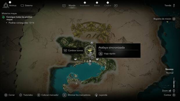 Assassin's Creed Black Flag Resynced - Atalayas en Navassa, ubicaci�n de una de las atalayas de Kingston