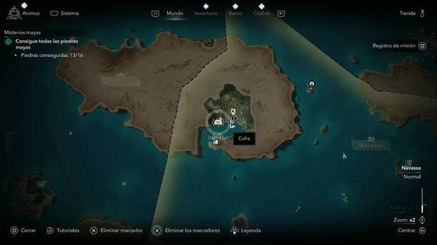 Assassin's Creed Black Flag Resynced - Cofres en Navassa, ubicaci�n de uno de los tesoros de Kingston