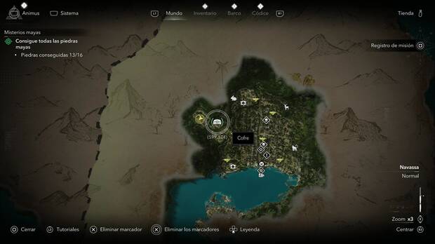 Assassin's Creed Black Flag Resynced - Cofres en Navassa, ubicaci�n de uno de los tesoros de Kingston