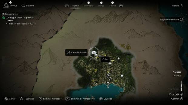 Assassin's Creed Black Flag Resynced - Cofres en Navassa, ubicaci�n de uno de los tesoros de Kingston